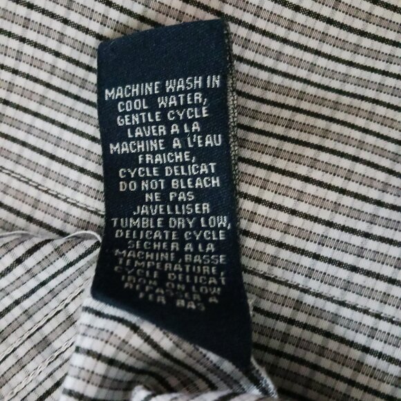 Arnold Palmer Long Sleeve Button Down Plaid Dress Casual Size 15.5 M - Picture 8 of 9